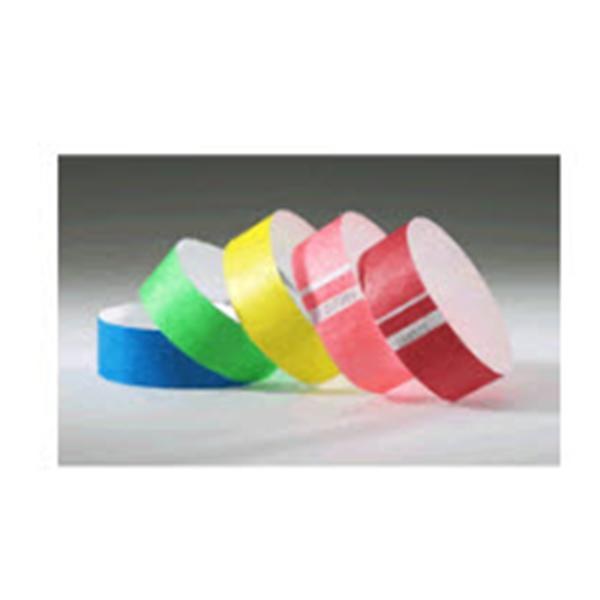 Wristband Identification Short Stay Tyvek Teal Adult 1000/Box